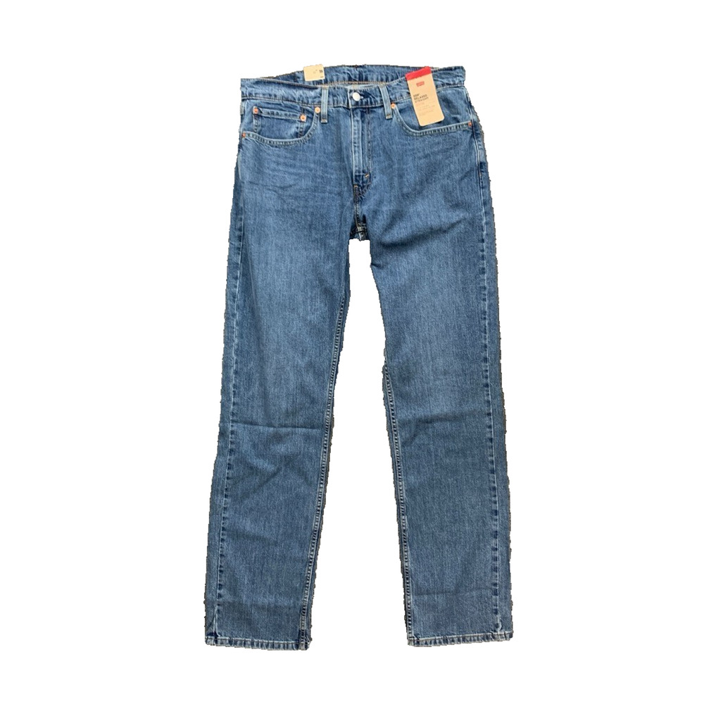 Levis Jeans Mens 34 Blue 559 Relaxed Straight High Rise Stretch 5 Pocket Denim